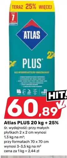 Bricomarche Klej do płytek Atlas oferta