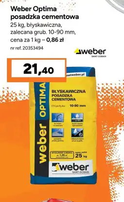Bricoman Posadzka cementowa Weber oferta