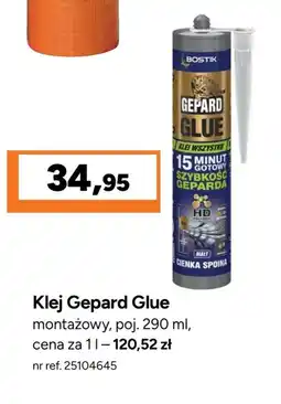 Bricoman Klej montażowy Gepard Blue oferta
