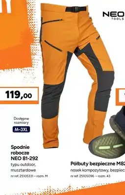 Bricoman Spodnie robocze Neo Tools oferta