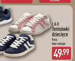 ALDI Tenisówki dziecięce L & D oferta