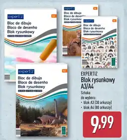 ALDI Blok rysunkowy Expertiz oferta