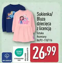 ALDI Sukienka dziecięca oferta