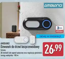 ALDI Dzwonek bezprzewodowy Ambiano oferta
