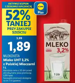 Lidl Mleko Mlekovita oferta