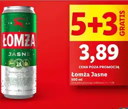Lidl Piwo Łomża oferta