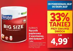 Lidl Ręcznik papierowy Floralys oferta