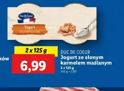 Lidl Jogurt Duc De Coeur oferta