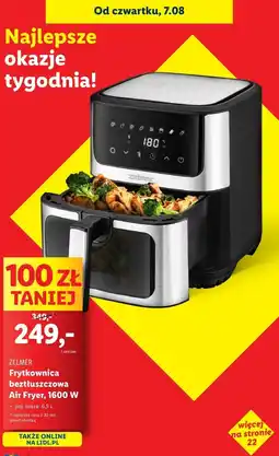 Lidl Frytkownica zaf8800 Zelmer oferta