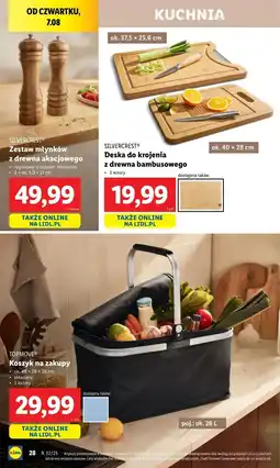 Lidl Zestaw młynków z drewna akacjowego Silvercrest oferta