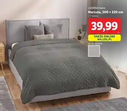 Lidl Narzuta na łóżko 200 x 220 cm Livarno Home oferta