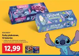 Lidl Farby plakatowe stich Beniamin oferta