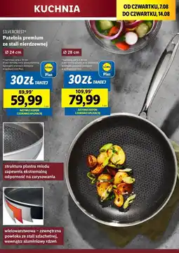 Lidl Patelnia aluminiowa 28 cm Silvercrest oferta