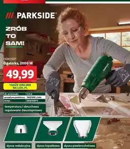 Lidl Opalarka 2000 w Parkside oferta