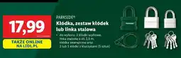 Lidl Kłódki z kluczykami Parkside oferta