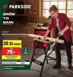 Lidl Stół zaciskowy Parkside oferta