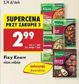 Biedronka Soczyste kotlety mielone Knorr Fix oferta