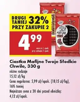 Biedronka Ciastka mafijne Twoje Słodkie Chwile oferta