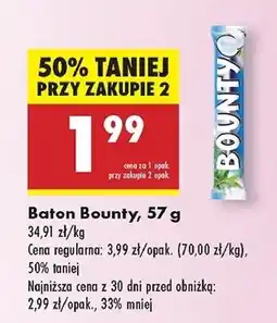 Biedronka Baton classic Bounty oferta
