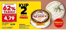 Kaufland Ser brie naturalny President oferta
