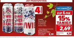 Kaufland Piwo Żywiec Jasne Pełne oferta