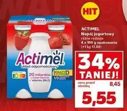 Kaufland Jogurt truskawka Danone Actimel oferta