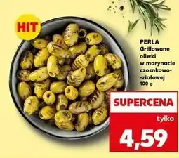 Kaufland Oliwki zielone z ziołami Perla Antipasti oferta