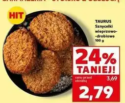 Kaufland Sznycelki wieprzowo-drobiowe Taurus oferta