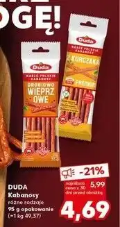 Kaufland Kabanosy z kurczaka Silesia Duda oferta