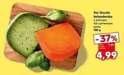 Kaufland Ser gouda holenderska z zielonym pesto oferta