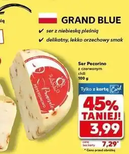 Kaufland Ser pecorino z czerwonym chili oferta