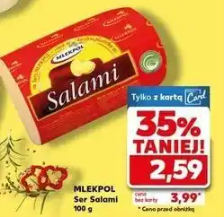 Kaufland Ser salami Mlekpol oferta