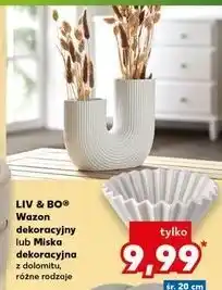 Kaufland Wazon dekoracyjny Liv & Bo oferta