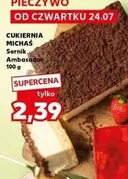 Kaufland Sernik ambasador Michaś oferta