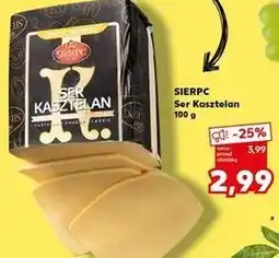 Kaufland Ser kasztelan klasyczny Sierpc oferta