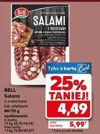 Kaufland Salami z oliwkami Bell Polska oferta