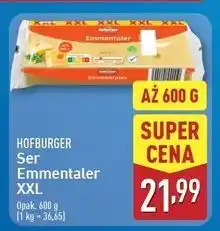 ALDI Ser emmentaler w kawałku Hofburger oferta