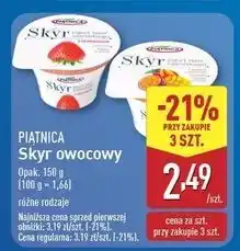 ALDI Jogurt typu islandzkiego z mango i marakują Piątnica Skyr oferta