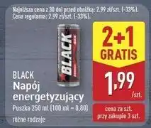 ALDI Napój energetyczny classic Black Energy oferta