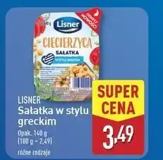 ALDI Sałatka z ciecierzycą Lisner oferta