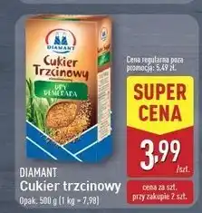 ALDI Cukier trzcinowy nierafinowany dry demerara Diamant oferta