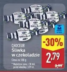ALDI Śliwki w czekoladzie Choceur oferta