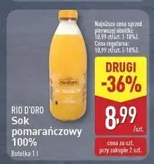 ALDI Sok pomarańczowy Rio D'oro oferta