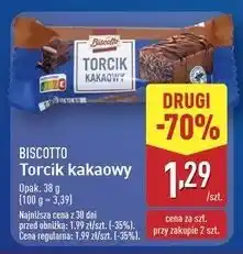 ALDI Torcik kakaowy Biscotto oferta