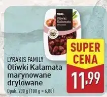 ALDI Oliwki kalamata marynowane drylowane Lyrakis Family oferta