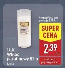 ALDI Wkład parafinowy do znicza 52 h Calix oferta