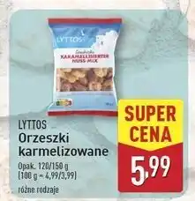 ALDI Orzeszki ziemne w karmelu Lyttos oferta