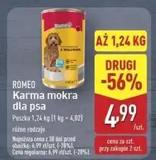 ALDI Karma dla psa z wołowiną Romeo (Karma) oferta