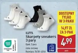 ALDI Skarpety męskie rozm. 35-46 cm Kappa oferta