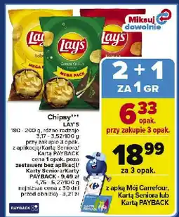 Carrefour Market Chipsy Lay's solone oferta